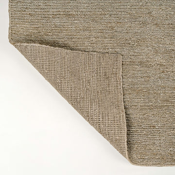 Griffin Rustic Farmhouse Woven Jute Solid Area Rug